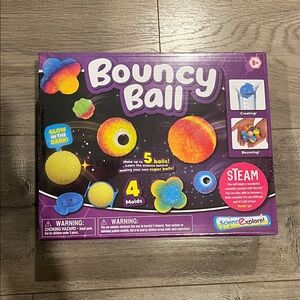 DIY Bouncy Ball Kit with Purple Packaging